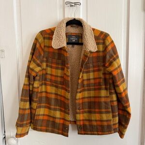 Toad&Co Plaid Fleece Lined Jacket
